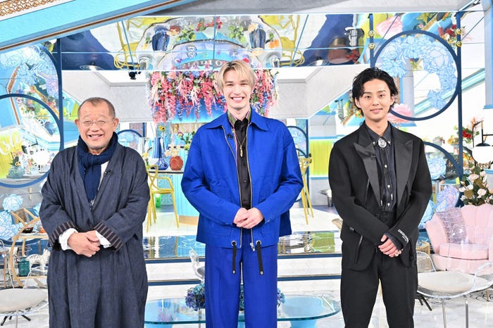 笑福亭鶴瓶、ジェシー、藤ヶ谷太輔(C)TBS