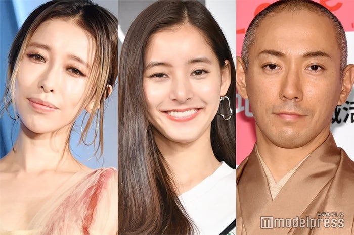 （左から）加藤ミリヤ、新木優子、市川海老蔵（C）モデルプレス