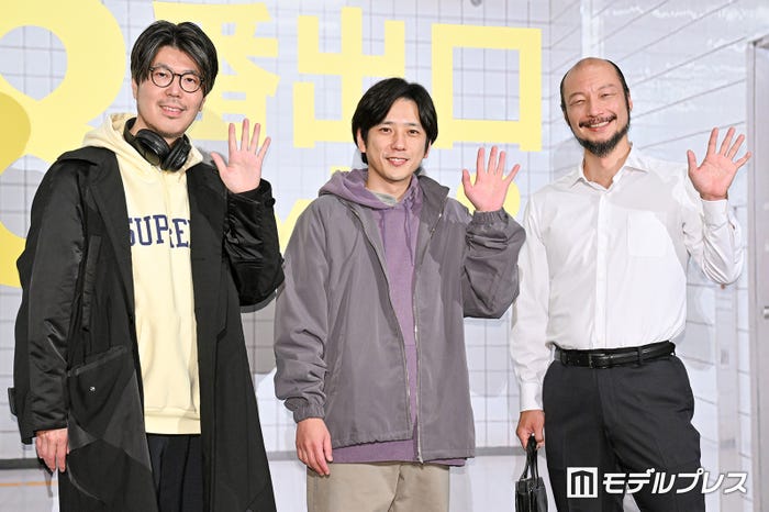 川村元気監督、二宮和也、河内大和(C)モデルプレス