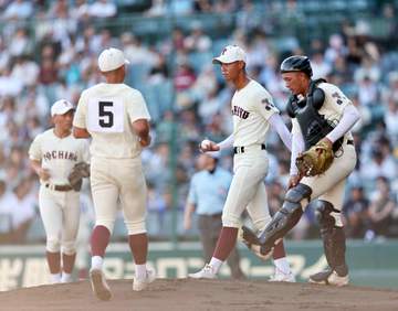 東筑のエース深町 神村学園の大応援に驚く「圧を感じた。投げにくい」「次は大学合格に向けて頑張りたい」