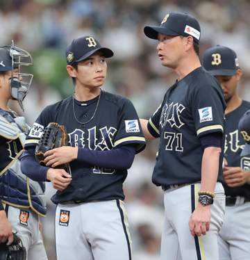 オリックス 今季初登板、3年ぶり先発の山岡がまさかの初回途中降板、わずか20球 カナリオに先頭初球被弾、その後も安定感欠く 球場どよめき