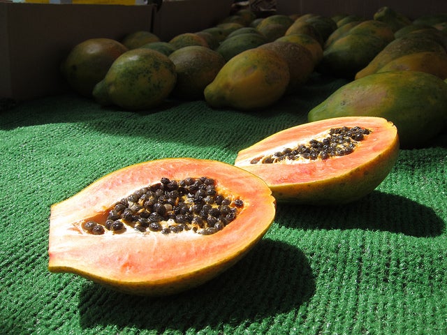 ハワイ産のフレッシュフルーツ／photo by eekim