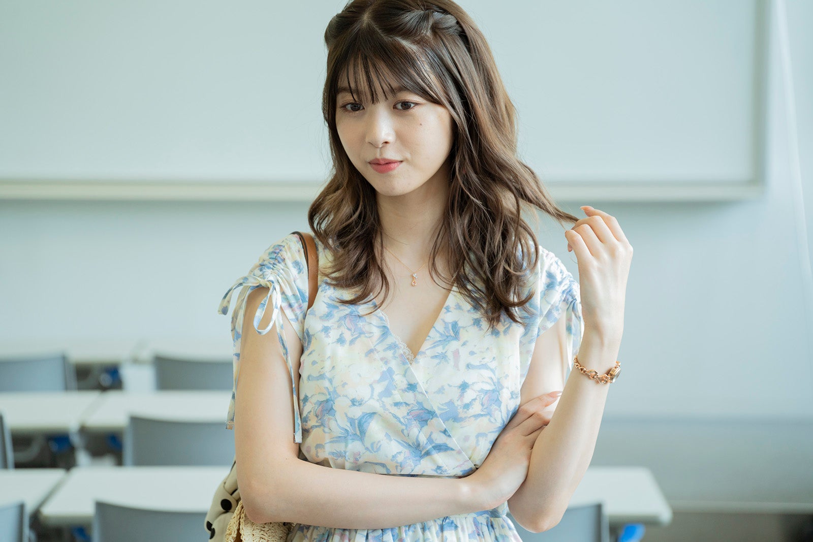 馬場ふみか（C）秋★枝／集英社・2022 映画「恋は光」製作委員会