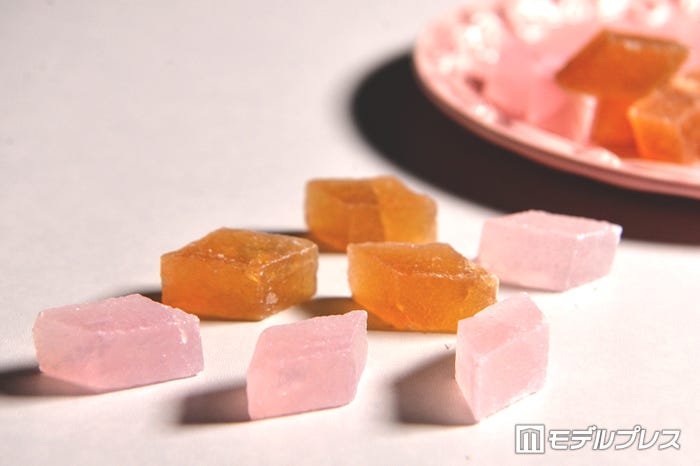 紅茶とピーチの琥珀糖(C)モデルプレス