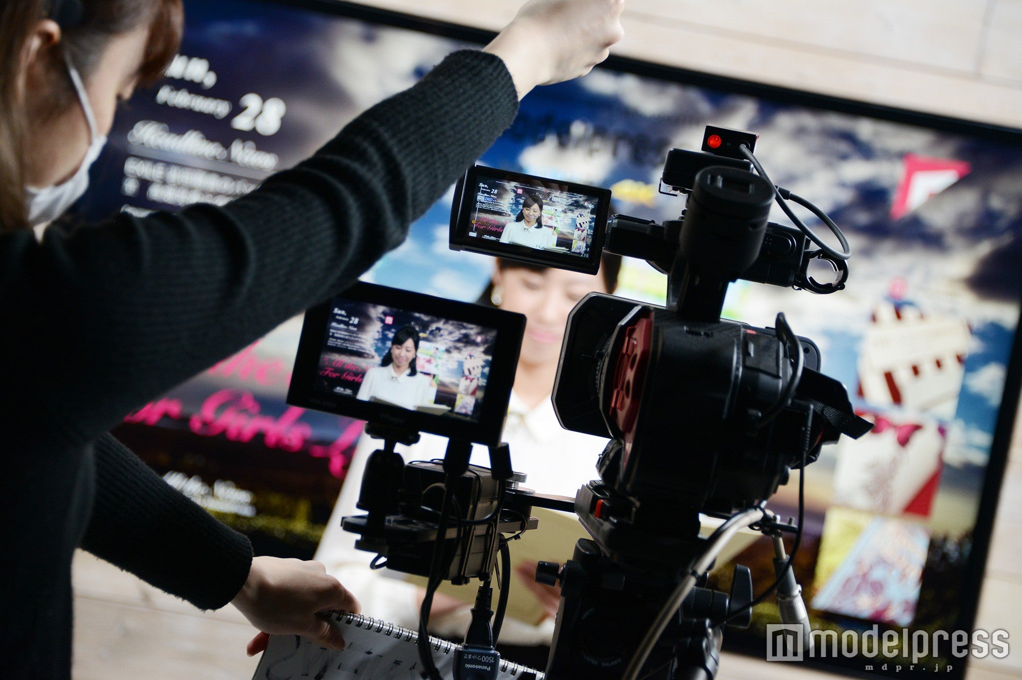 まもなく本番スタート！（C）モデルプレス