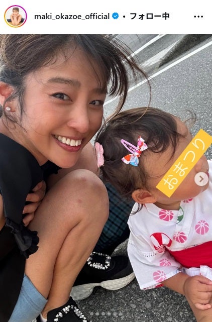 岡副麻希Instagramより