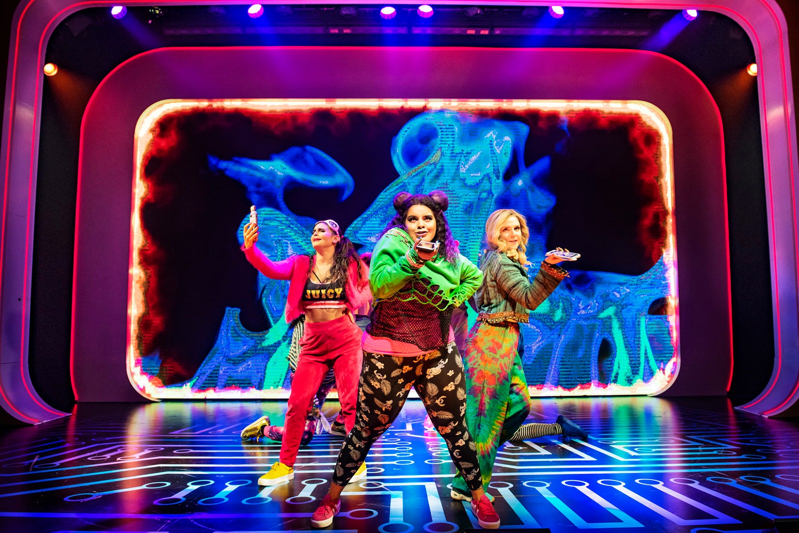 『BE MORE CHILL』（C）photograph of the original London cast Matt Crockett for Dewynters