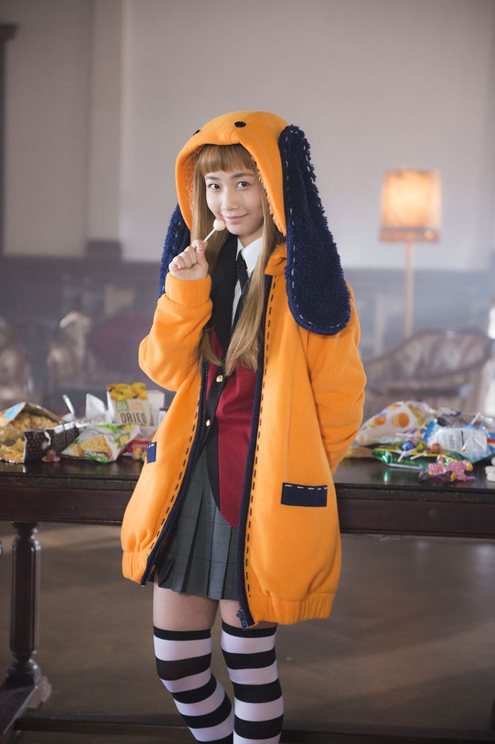 三戸なつめ(C)河本ほむら・尚村透/SQUARE ENIX・ドラマ「賭ケグルイ」製作委員会・MBS