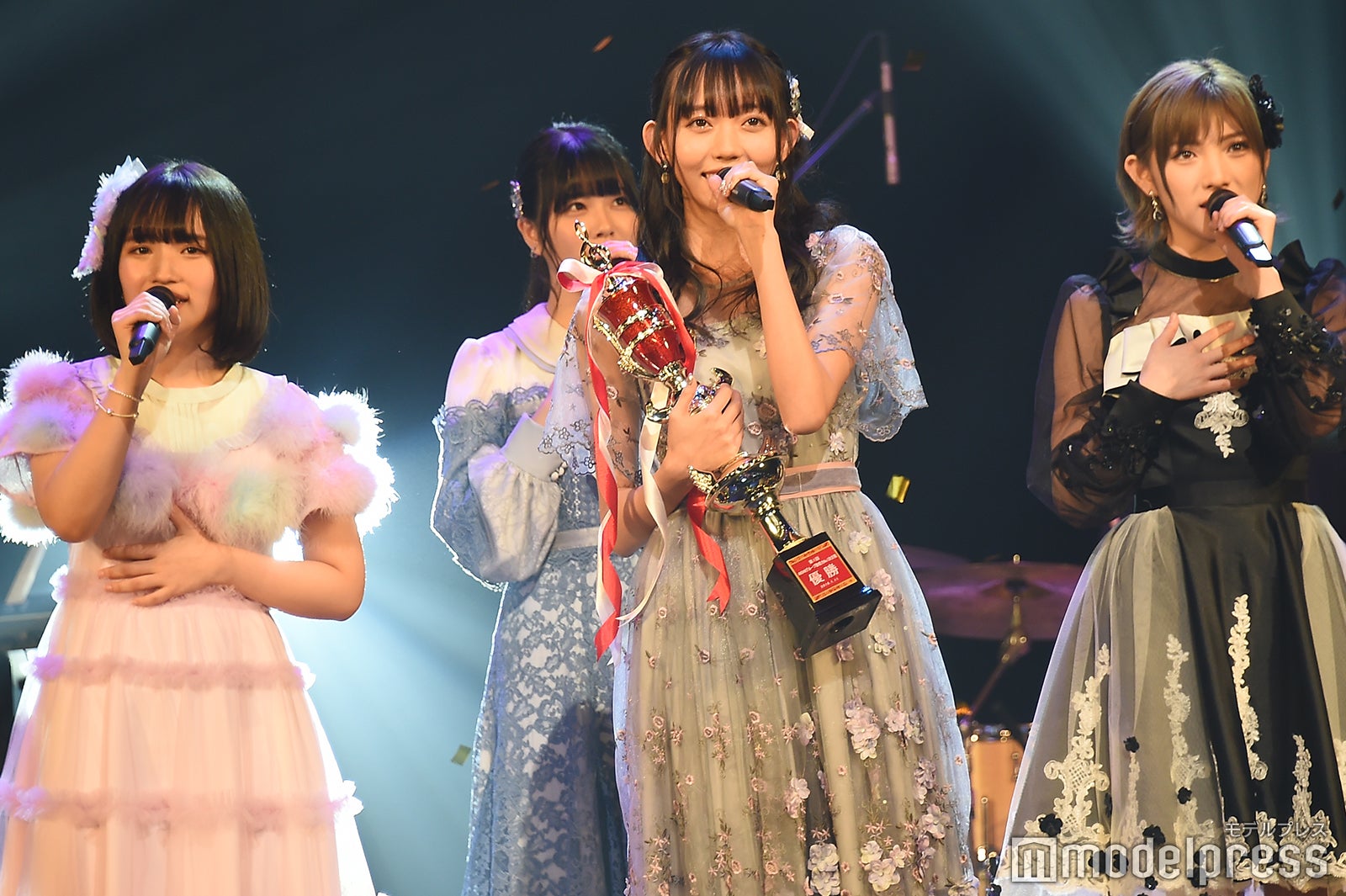 最後に「365日の紙飛行機」をメインで歌う野島樺乃／「AKB48グループ歌唱力No.1決定戦」決勝大会 （C）モデルプレス