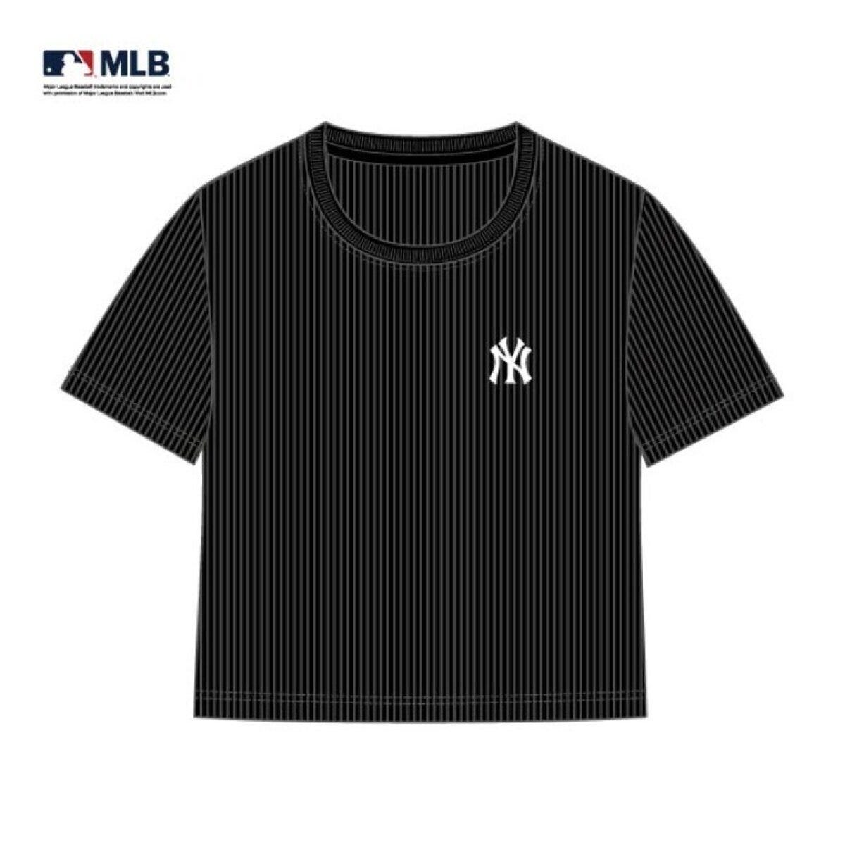 しまむらのロゴ刺繍Tシャツ（MLB）