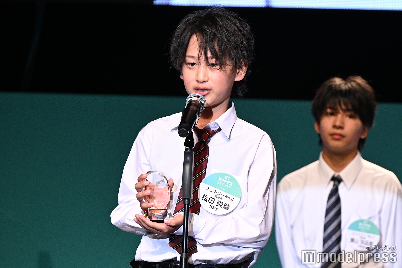 「男子中学生ミスターコン2025」ファイナル審査より（C）モデルプレス