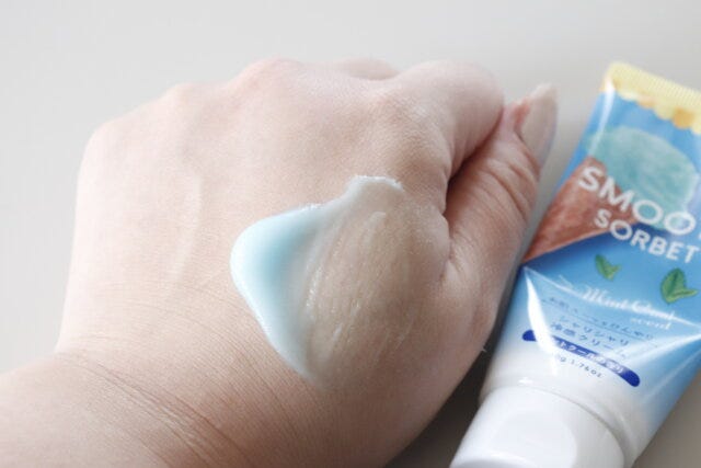 ダイソー スムースソルベ 100円ショップ 100均 100円 百円 百円ショップ 便利 優秀 使える おすすめ オススメ レビュー ダイソー DAISO スムースソルベ クリーム 香り 香り付き