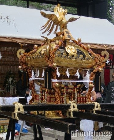 お神輿展示／画像提供：アークヒルズ