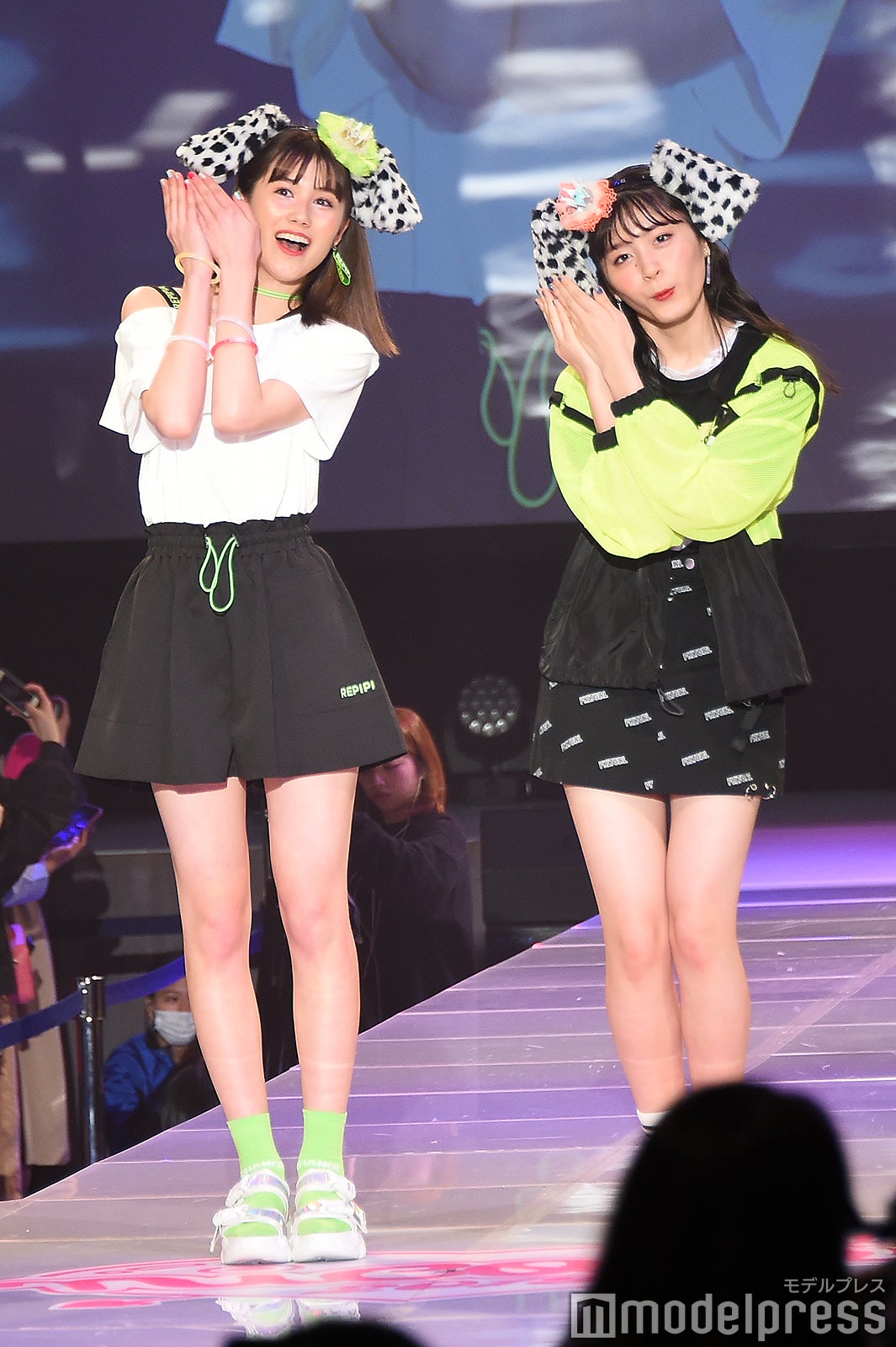 藤本林花美愛＆草野星華（C）モデルプレス