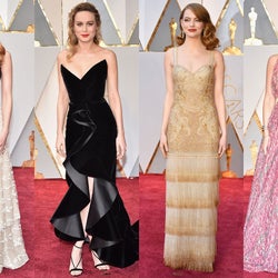 <第89回アカデミー賞>エマ・ストーンら豪華女優が胸元ざっくり、美背中披露…レッドカーペット彩るドレス姿を一挙紹介