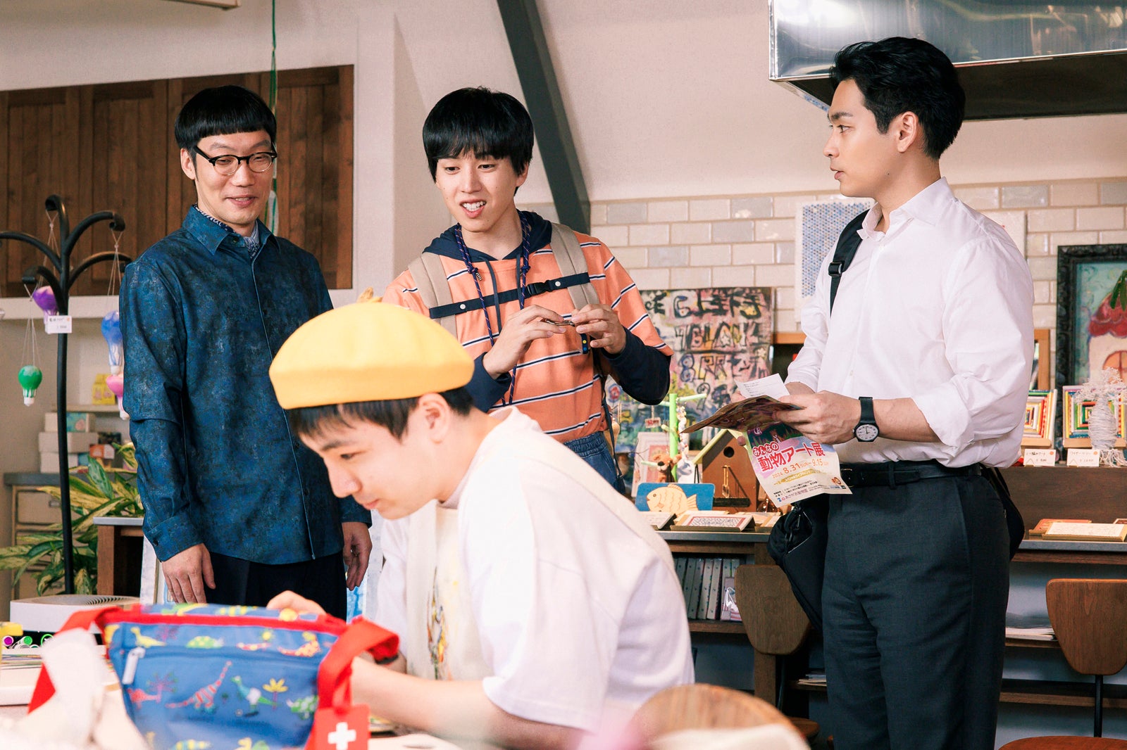 坂東龍汰、柳楽優弥「ライオンの隠れ家」第3話（C）TBS