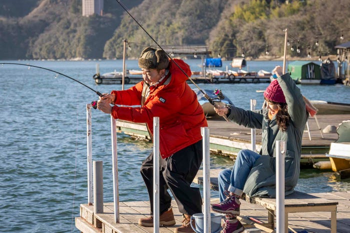 木梨憲武、奈緒「春になったら」第7話より(C)カンテレ