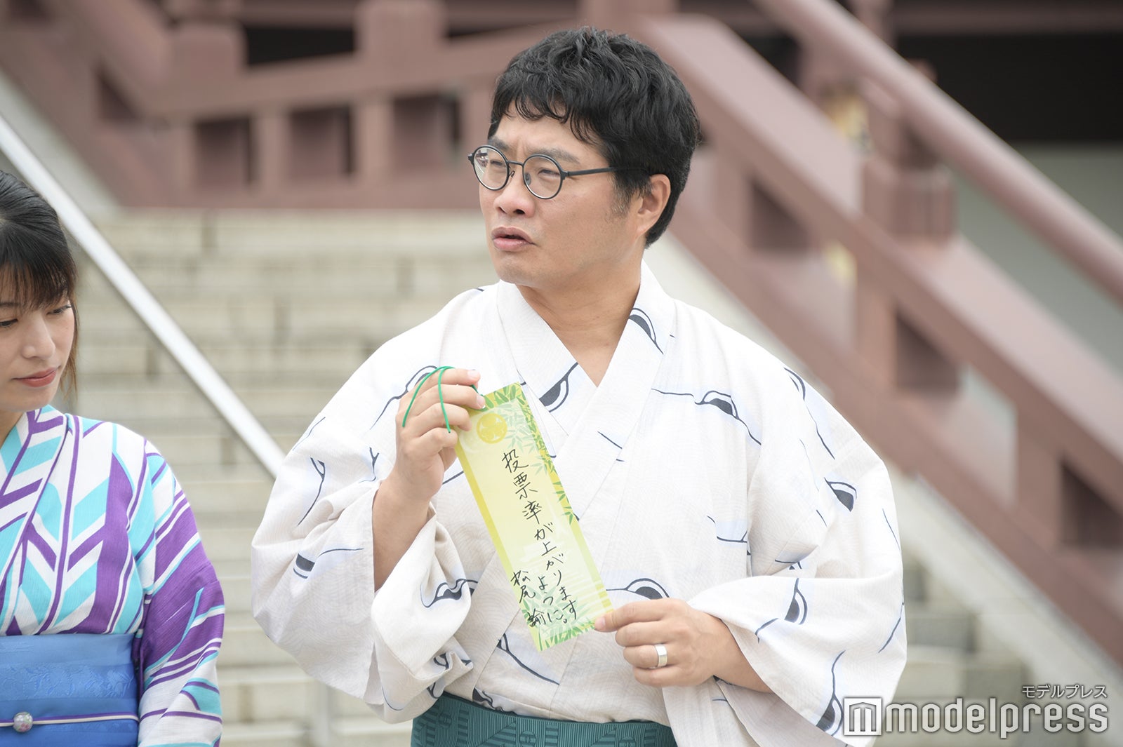 松尾諭「投票率が上がりますように」（C）モデルプレス