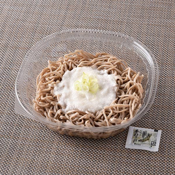 石臼挽きそば粉の冷しとろろそば(税込548円)/提供画像