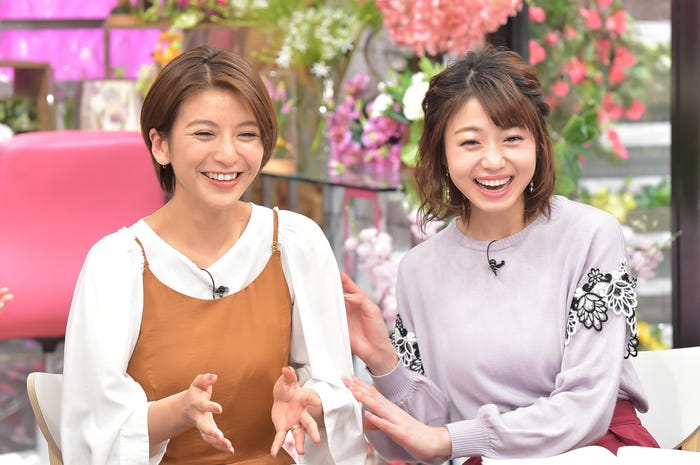 (左から)大石参月、中村静香(C)TBS