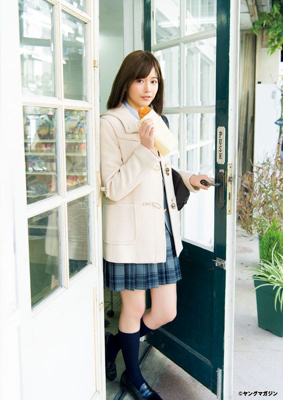 渡邉理佐(C)Takeo Dec./ヤングマガジン