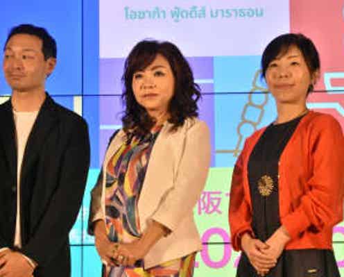 ハイヒールモモコ 地元愛爆発&職権乱用 大阪府イベントで「旦那」経営のちゃんこ屋をちゃっかり宣伝