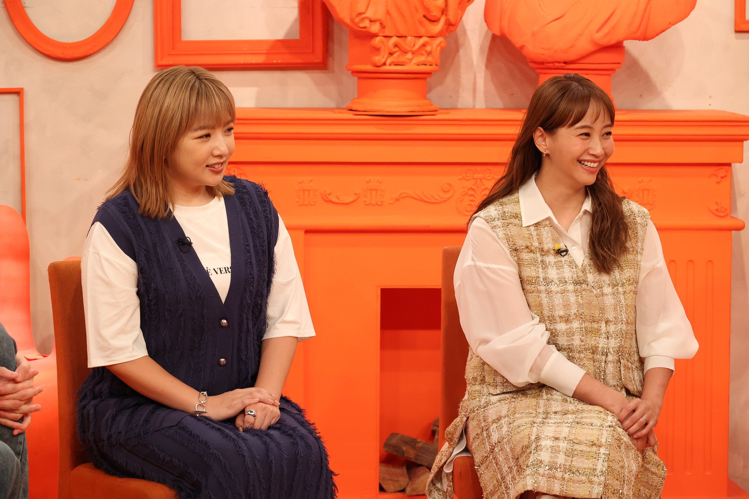 野呂佳代、藤本美貴（C）フジテレビ