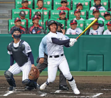 中京大中京がセンバツ単独トップの通算59勝目 六回に松田が大会第1号ソロ 阿南光に競り勝ち初戦突破