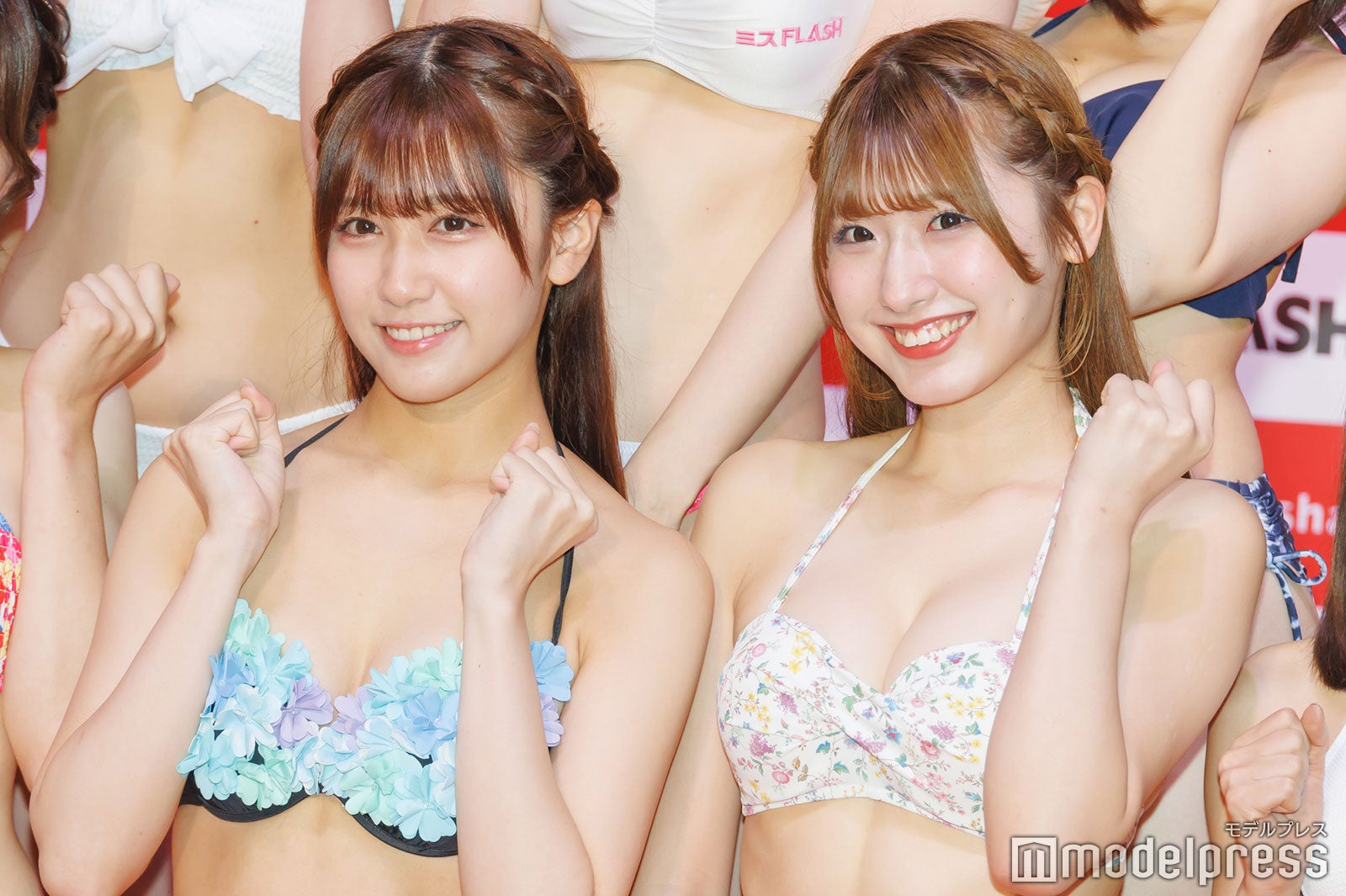 磯貝花音、由利美桜（C）モデルプレス