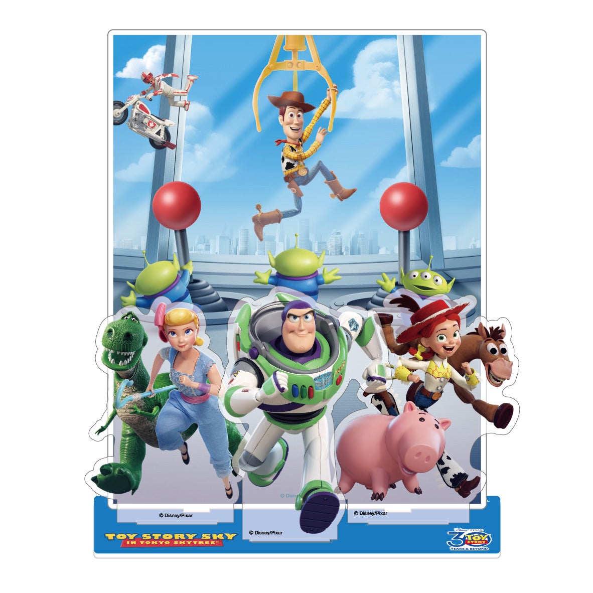 アクリルジオラマスタン4,950円（C）Disney/Pixar. （C）TOKYO-SKYTREE