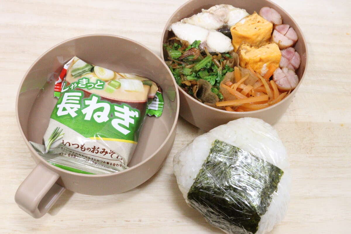 セリア スープボウルランチボックス セリアのスープボウルランチボックスを使ったおかずの詰め方の例