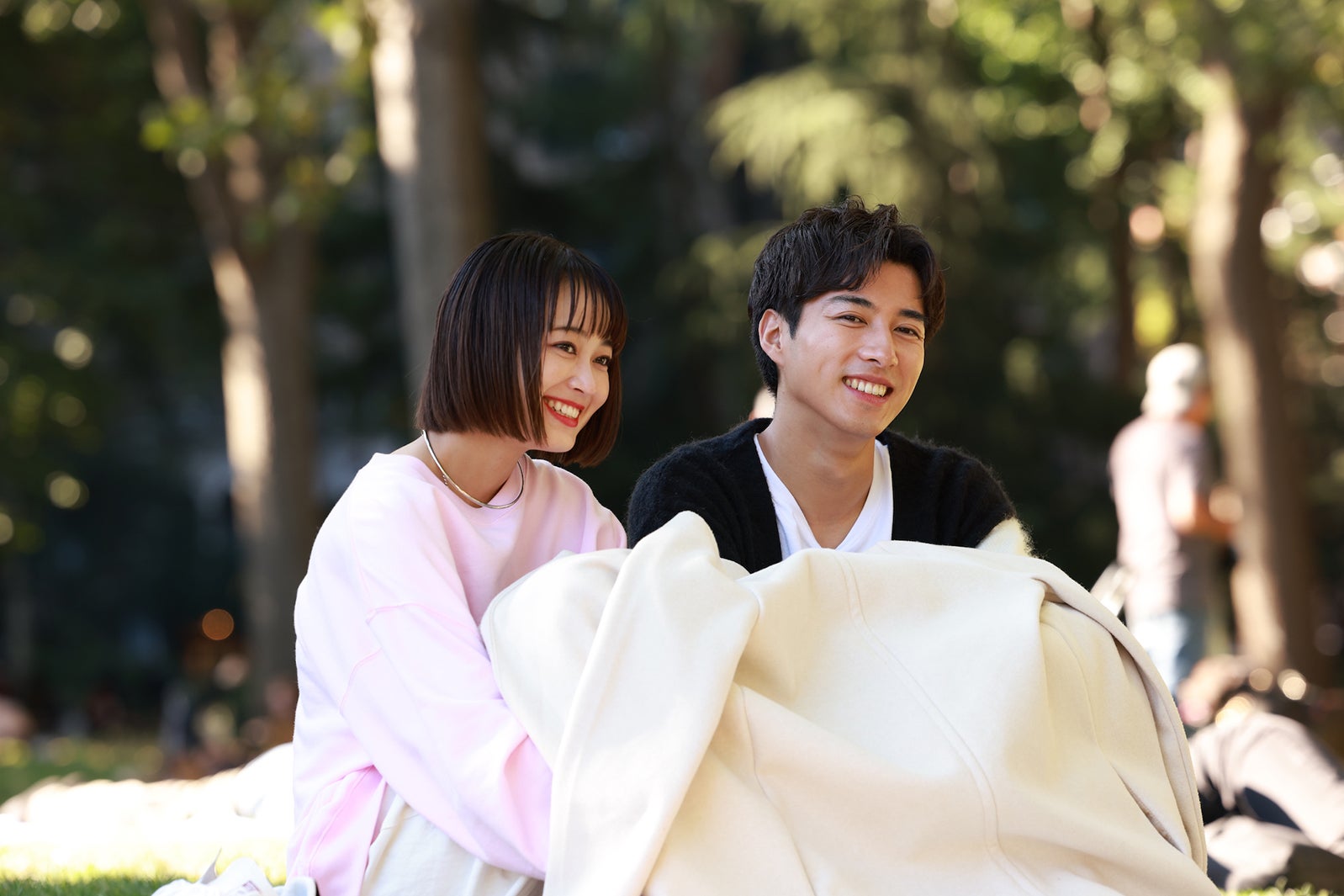 吉本実憂、福山翔大「恋愛ドラマな恋がしたい in NEW YORK」最終話（C）AbemaTV, Inc.