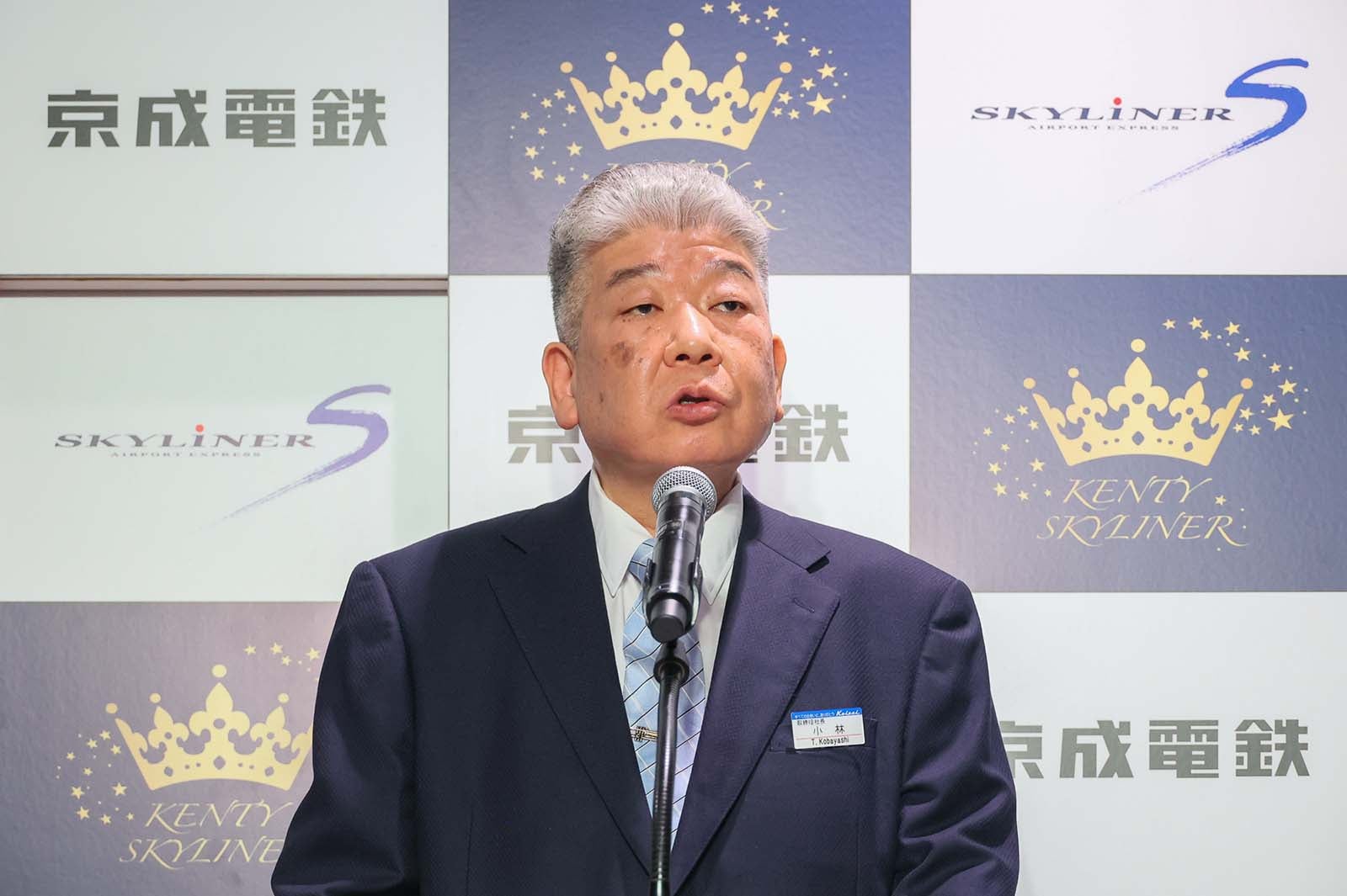 小林敏也・代表取締役社長 （提供写真）