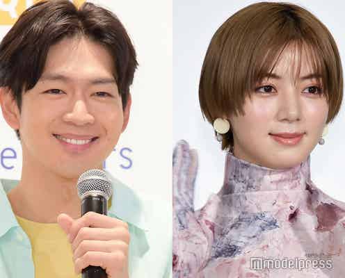 NEWS増田貴久&松下洸平の再会&池田エライザとの並びに「ゴチ」ファン歓喜 イチャイチャに相葉雅紀もツッコミ<2022FNS歌謡祭 夏>