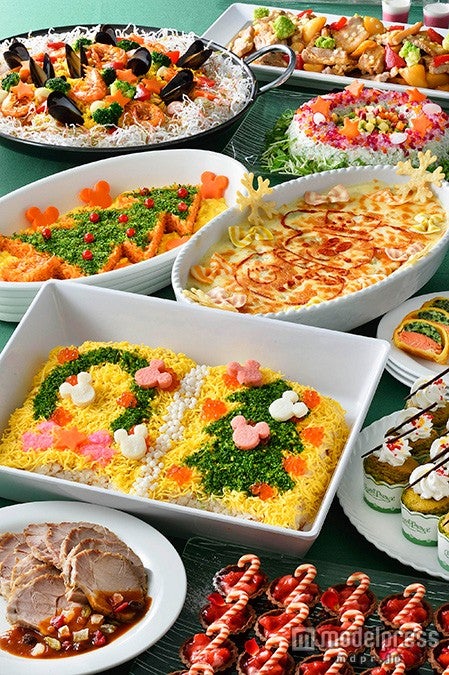 TDL「クリスタルパレス・レストラン」スペシャルブッフェ（￥3090）（C）Disney