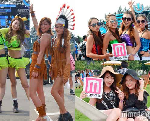 「ULTRA JAPAN」開幕でおしゃれガール集結!最旬の“トレンド”コーデは?<会場スナップ>