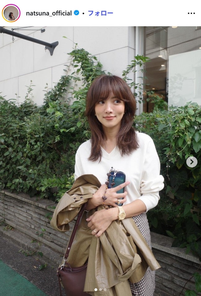 夏菜 Instagramより