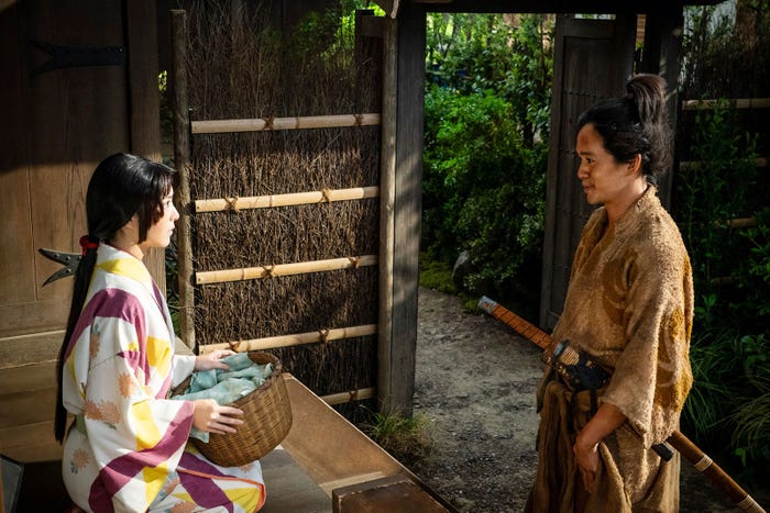 浜辺美波、池松壮亮「豊臣兄弟!」第2話(C)NHK