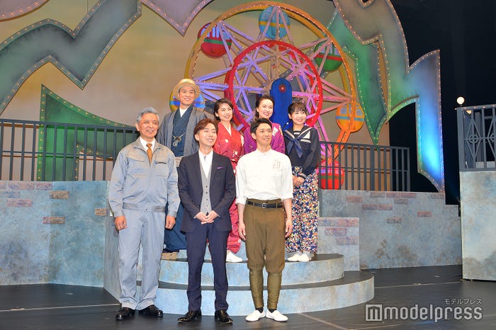 (前列左から)榎木孝明、河合郁人、辰巳雄大(後列左から)渋谷天笑、純名里沙、いしのようこ、惣田紗莉渚(C)モデルプレス