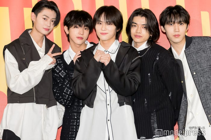 イメチェン前のWILD BLUE(左から)鈴陽向、池田優斗、山下幸輝、宮武颯、鈴川直弥(C)モデルプレス