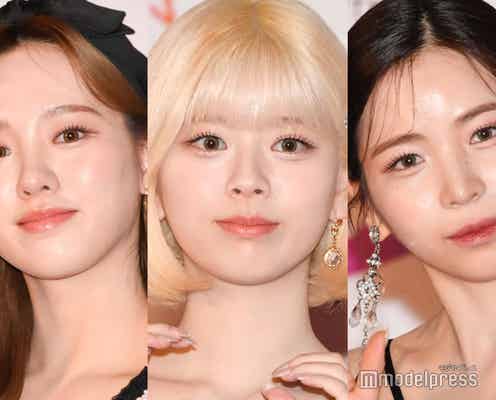NiziUリク・マヤ・リオ、TWICE愛で話題に ミナ・モモとの紅白集合写真秘話明かす