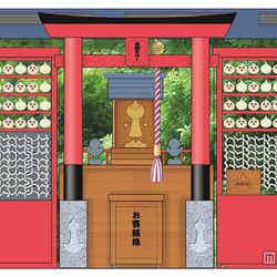 京都タワーマスコットキャラクターがモチーフの「たわわちゃん神社」イメージ