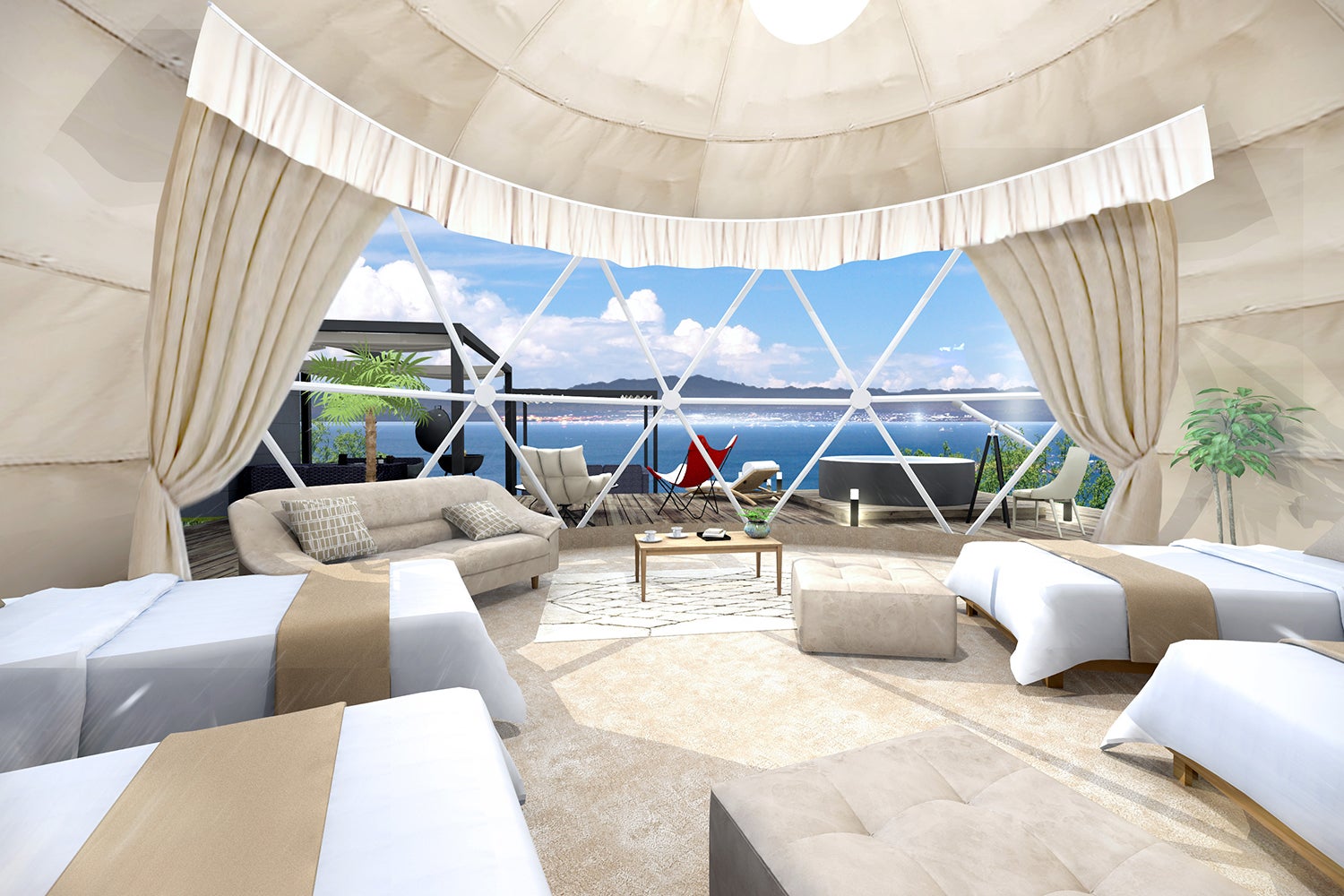 スカイドーム阪南／画像提供：ブッキングリゾート