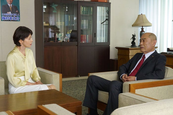 沢口靖子、伊武雅刀 (C)テレビ朝日