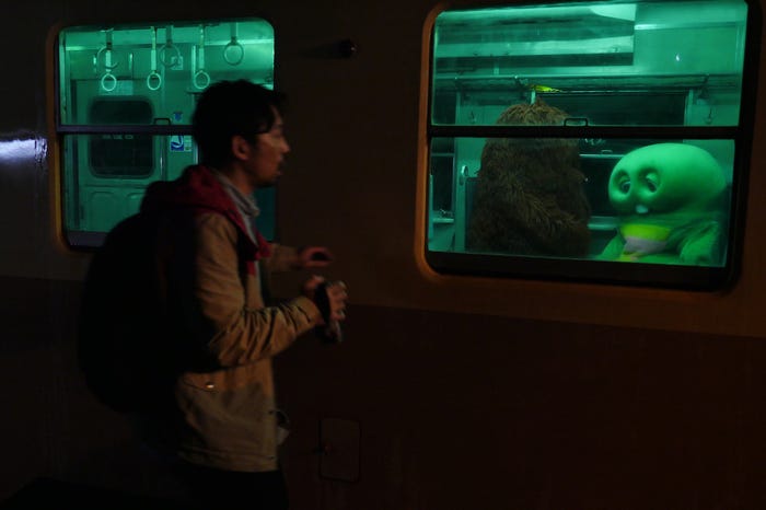 『世にも奇妙な物語 ’18春の特別編』ショートショート「城後波駅」より(C)フジテレビ