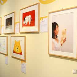 東尾理子の作品も展示／「くまのプーさん展 WINNIE THE POOH EXHIBITION」（C）Disney