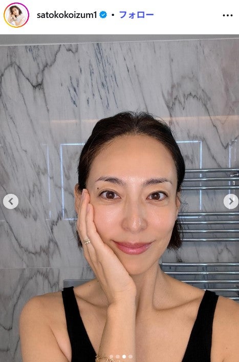 ポルトガル在住の小泉里子、七五三＆成人式の家族ショット公開「息子くん大きくなってる」「温かい雰囲気が伝わる」の声