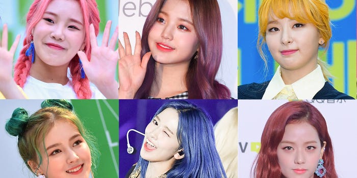 Iz One Twice Blackpink K Pop派手髪美女 色別コレクション モデルプレス Iz One Twice Blackpink K Pop派手髪美女 色別コレクション モデルプレス