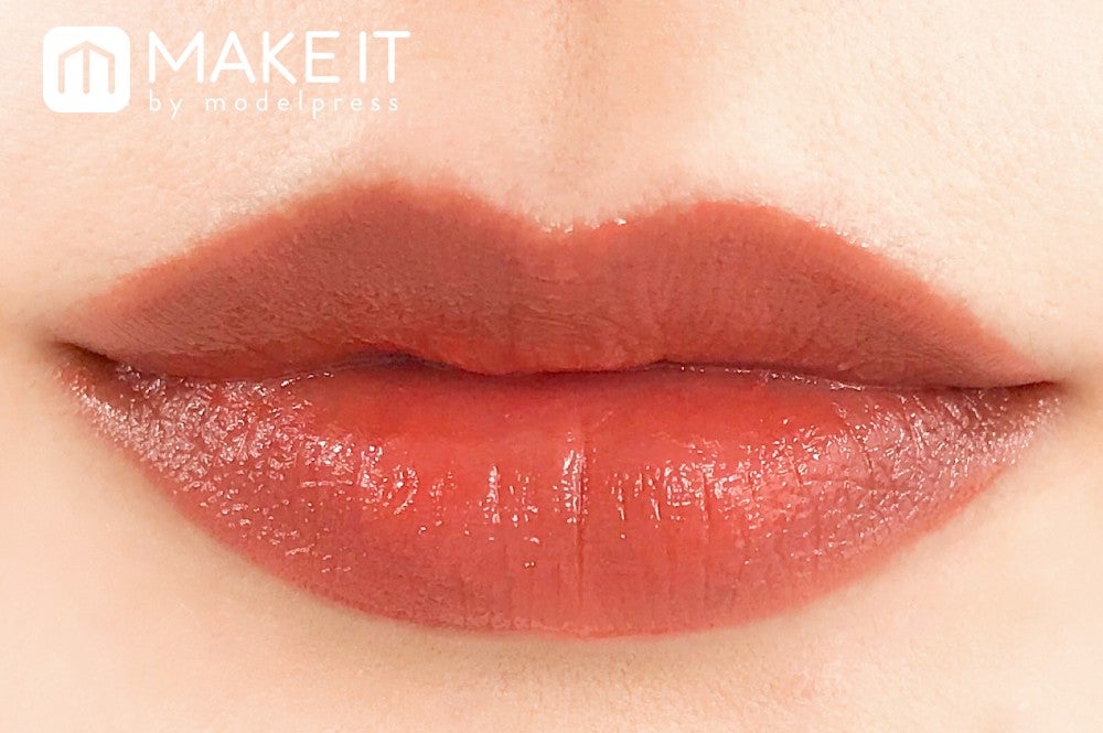 ADDICTION（アディクション）／アディクション カラーコントロール リップバーム／154 Sunny Marigold 使用 (C)メイクイット