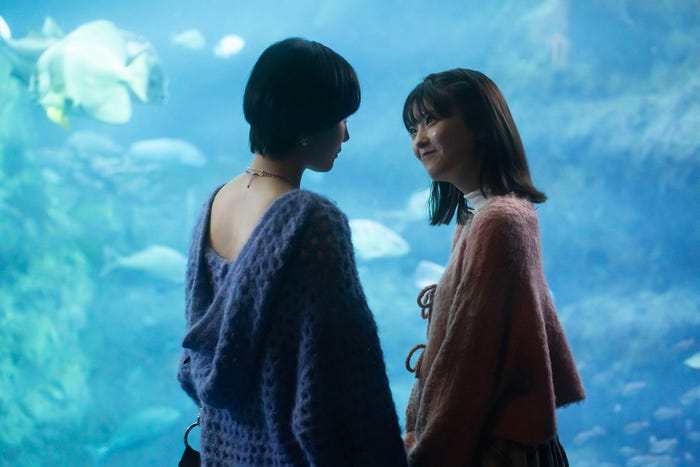 尾碕真花、工藤美桜「コールミー・バイ・ノーネーム」第3話(C)MBS